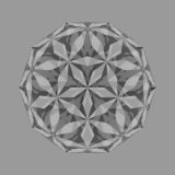 A collection of my best Gemstone Faceting Designs Volume 4 Sphere of Life gem facet diagram